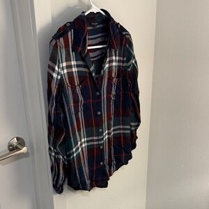 Lucky Brand Multicolor Plaid Button-Down Shirt